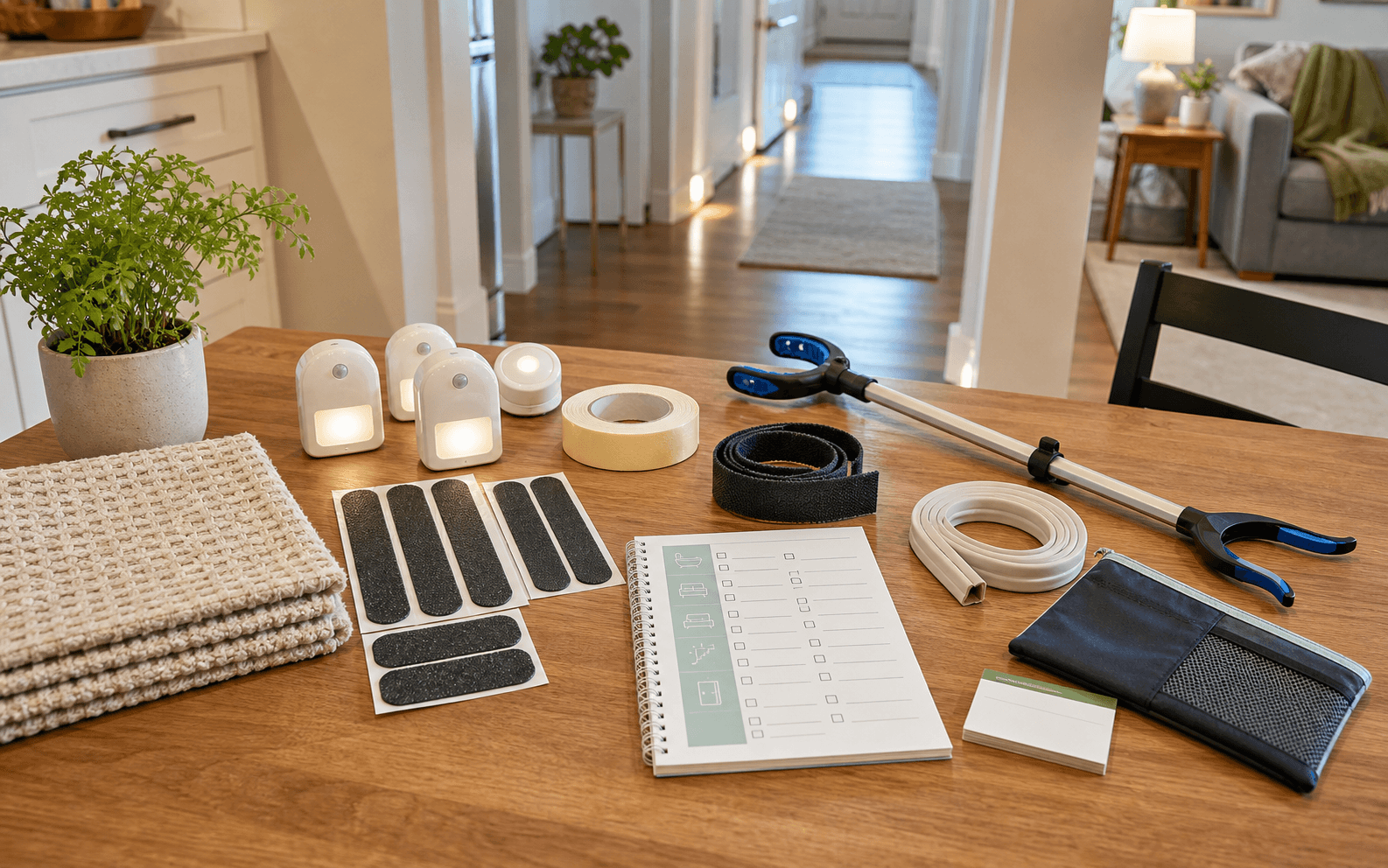 Whole-Home Starter Setup example arranged in a home.